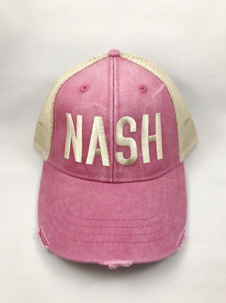 Pink NASH Hat – Nashville's Best Boutique