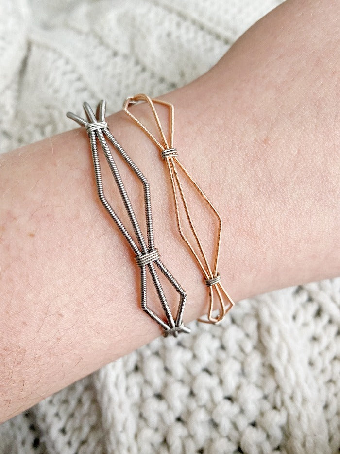 Moonlight Drive Guitar String Bracelet