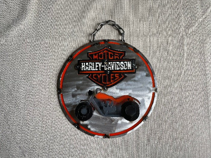 Harley 12” Metal Sign