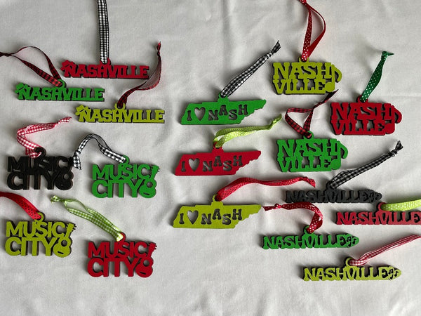 Nashville Christmas Ornaments