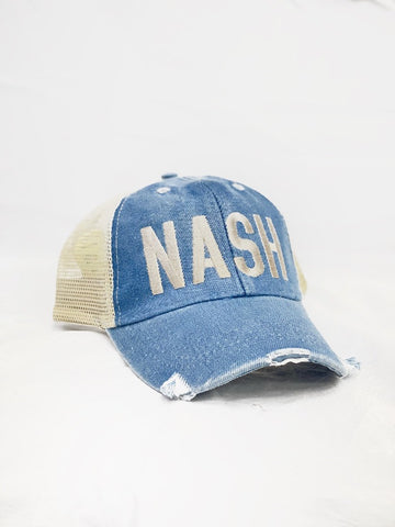 Denim Blue NASH Hat